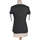Vêtements Femme T-shirts & Polos Esprit top manches courtes  38 - T2 - M Noir Noir