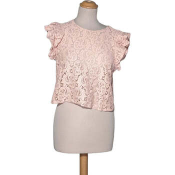 Vêtements Femme Débardeurs / T-shirts sans manche Zara débardeur  36 - T1 - S Rose Rose