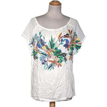 Vêtements Femme T-shirts & Polos Promod top manches courtes  40 - T3 - L Blanc Blanc