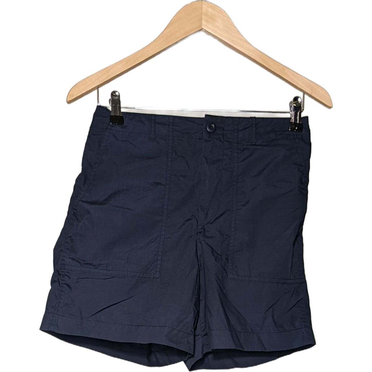 Vêtements Femme Shorts / Bermudas Uniqlo short  36 - T1 - S Bleu Bleu