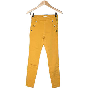 Vêtements Femme Pantalons Cache Cache 34 - T0 - XS Jaune
