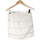 Vêtements Femme Jupes Morgan jupe courte  36 - T1 - S Blanc Blanc