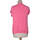 Vêtements Femme T-shirts & Polos 1.2.3 top manches courtes  38 - T2 - M Rose Rose