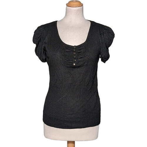 Vêtements Femme T-shirts & Polos Naf Naf top Sportswear courtes  38 - T2 - M Noir Noir