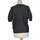Vêtements Femme T-shirts & Polos Uniqlo top manches courtes  34 - T0 - XS Noir Noir