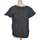 Vêtements Femme T-shirts & Polos Monoprix 36 - T1 - S Noir