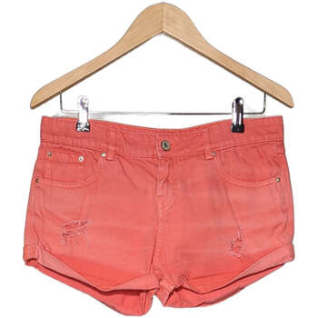 Vêtements Femme Shorts / Bermudas Pull And Bear short  36 - T1 - S Orange Orange