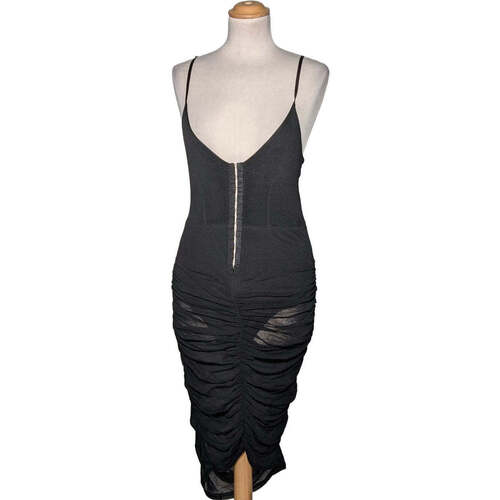 Vêtements Femme Robes Missguided robe mi-longue  36 - T1 - S Noir Noir
