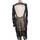 Vêtements Femme Robes Missguided robe mi-longue  38 - T2 - M Noir Noir