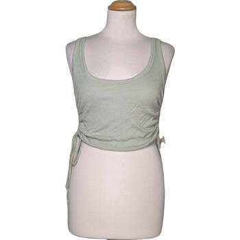 Vêtements Femme Débardeurs / T-shirts sans manche Zara débardeur  38 - T2 - M Vert Vert