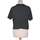 Vêtements Femme T-shirts & Polos Sisley top manches courtes  38 - T2 - M Noir Noir