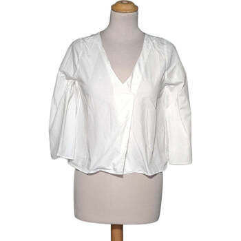 Vêtements Femme Chiara Ferragni Kids logo print zip-up jacket Pull And Bear 34 - T0 - XS Blanc