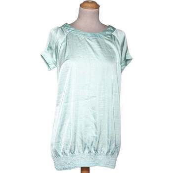 Vêtements Femme Chemise 36 - T1 - S Beige Camaieu top manches courtes  38 - T2 - M Vert Vert