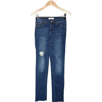 Vêtements Femme Jeans Promod jean slim femme  34 - T0 - XS Bleu Bleu
