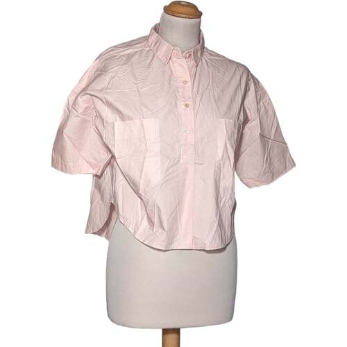 Vêtements Femme Jean Large En Coton Sessun blouse  36 - T1 - S Rose Rose