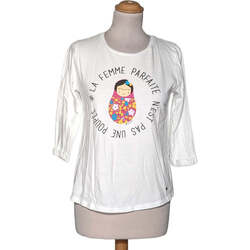 Vêtements Femme T-shirts & Polos Bonobo top manches longues  36 - T1 - S Blanc Blanc
