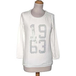 Vêtements Femme T-shirts & Polos Caroll top manches longues  36 - T1 - S Blanc Blanc