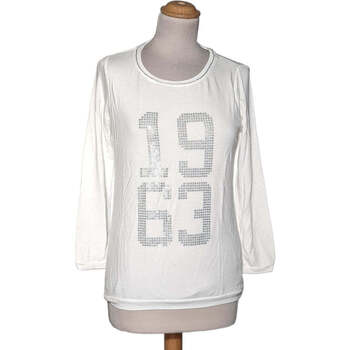 Vêtements Femme T-shirts & Polos Caroll top manches longues  36 - T1 - S Blanc Blanc
