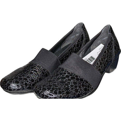 Chaussures Femme Baskets mode Rieker paire de chaussures plates  38 Noir Noir