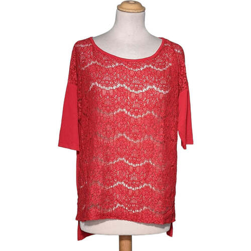 Vêtements Femme T-shirts monochrome & Polos Morgan 34 - T0 - XS Rouge