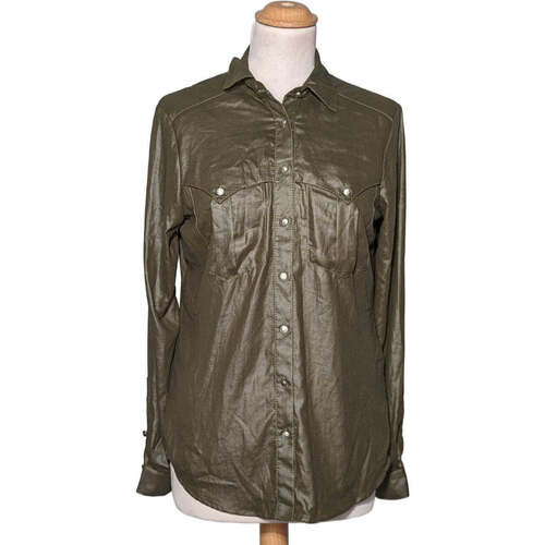Vêtements Femme Chemises / Chemisiers Paniers / boites et corbeilles chemise  38 - T2 - M Vert Vert