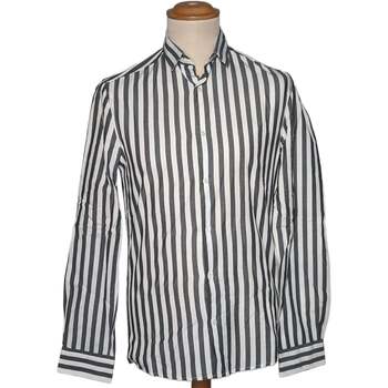 Vêtements Homme Chemises manches longues Galeries Lafayette 36 - T1 - S Gris