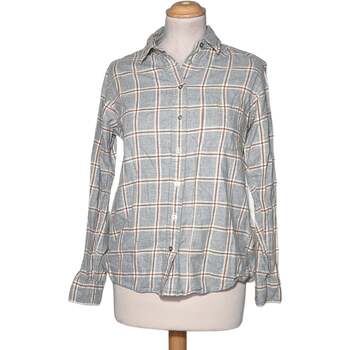 Vêtements Femme Chemises / Chemisiers Uniqlo chemise  34 - T0 - XS Gris Gris