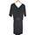 Vêtements Femme Robes Sandro robe mi-longue  38 - T2 - M Noir Noir