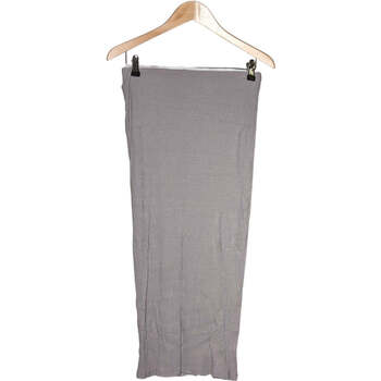 Vêtements Femme Jupes H&M jupe longue  38 - T2 - M Gris Gris