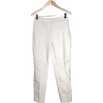 Vêtements Femme Pantalons H&M pantalon slim femme  40 - T3 - L Blanc Blanc