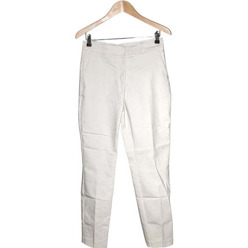 Vêtements Femme Pantalons H&M pantalon slim femme  40 - T3 - L Blanc Blanc