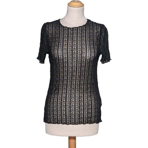 Vêtements Femme buy shahad x khizana puff sleeve belted taffeta dress Pimkie top manches courtes  38 - T2 - M Noir Noir