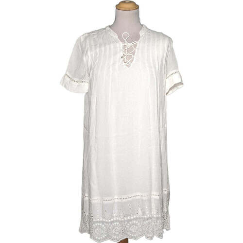 Vêtements Femme Robes courtes Ikks robe courte  34 - T0 - XS Blanc Blanc