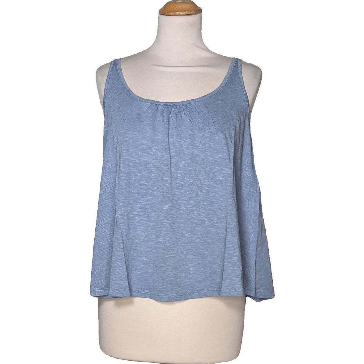 Vêtements Femme Débardeurs / T-shirts sans manche Camaieu débardeur  36 - T1 - S Bleu Bleu
