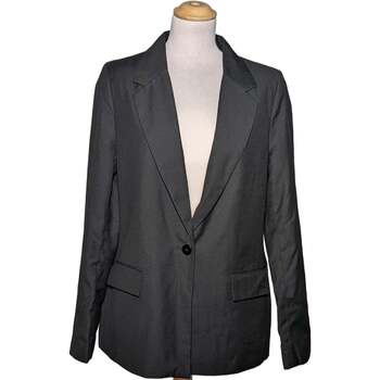 Vêtements Femme Vestes / Blazers Gilet Femme 36 - T1 - S Gris blazer  40 - T3 - L Noir Noir