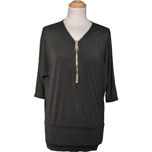 Vêtements Femme Napapijri Beige T-shirt med lange ærmer i firkantet pasform Kun hos ASOS Cache Cache 36 - T1 - S Noir