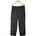 Vêtements Femme Pantalons Massimo Dutti 42 - T4 - L/XL Noir