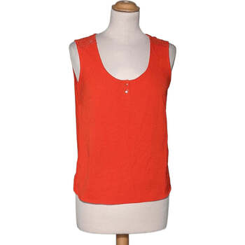 Vêtements Femme polo-shirts Kids mats caps Naf Naf débardeur  36 - T1 - S Orange Orange