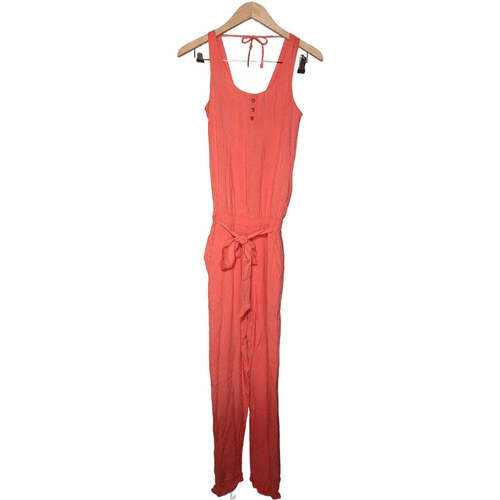 Vêtements Femme Combinaisons / Salopettes Bonobo combi-pantalon  34 - T0 - XS Orange Orange