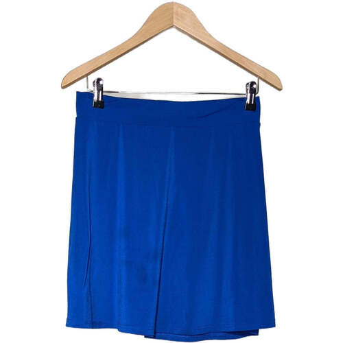 Vêtements Femme Jupes H&M jupe courte  38 - T2 - M Bleu Bleu