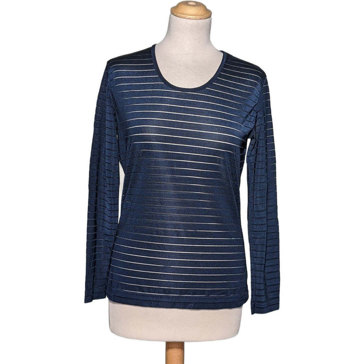 Vêtements Femme T-shirts & Polos Manoukian 36 - T1 - S Bleu