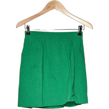 Vêtements Femme Jupes Naf Naf jupe courte  34 - T0 - XS Vert Vert