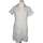 Vêtements Femme Newlife - Seconde Main robe courte  38 - T2 - M Blanc Blanc