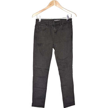jeans promod  jean slim femme  36 - t1 - s gris 