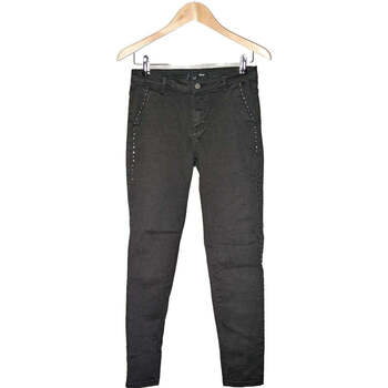 pantalon etam  pantalon droit femme  36 - t1 - s gris 