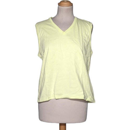 Vêtements Femme Débardeurs / T-shirts sans manche Dkny débardeur  40 - T3 - L Vert Vert