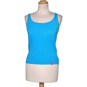 Vêtements Femme Débardeurs / T-shirts sans open-knit Esprit débardeur  36 - T1 - S Bleu Bleu