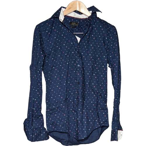 Vêtements Homme Chemises manches longues Zara 36 - T1 - S Bleu