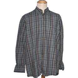 Vêtements Homme Chemises manches longues Pierre Cardin 42 - T4 - L/XL Gris