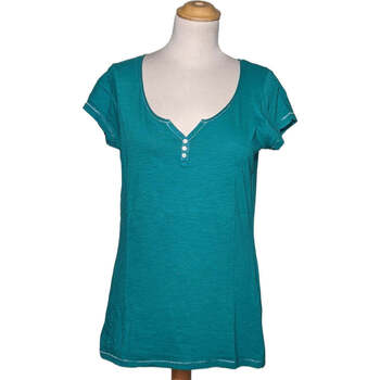 Vêtements Femme T-shirts & Polos Camaieu top manches courtes  38 - T2 - M Vert Vert